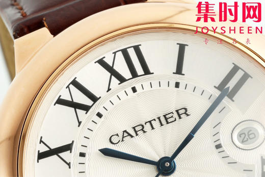 AF卡地亚蓝气球系列 蓝气球42系列男款 大号42mm 罗马面 玫金白盘 男士腕表 商品图3