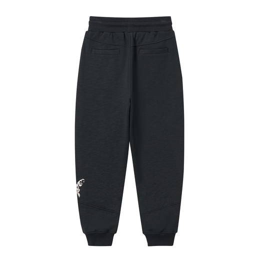 ONIARAI/鬼洗25秋冬泥棒蓝敦煌秘境九色鹿刺绣针织长裤男 N540177 商品图4