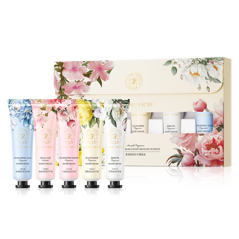 LAIERL VICHE柔滑香氛护手霜5支礼盒装