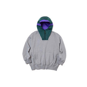kolor BEACON Hoodie 连帽拼接卫衣