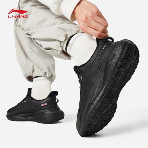 李宁SOFT PLUS 2 FLEECE男子反光加绒保暖柔软舒适潮流休闲鞋AGLV147 商品图2