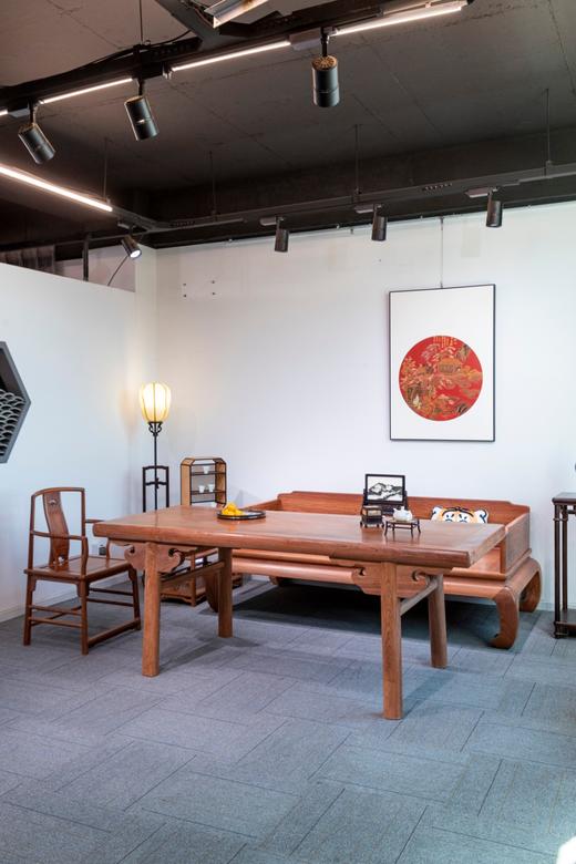 红桥红  家具严选  缅甸花梨(大果紫檀）  【空间搭配】 商品图3