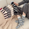 简约慵懒风缪系条纹柔软亲肤中筒袜纪念日百货门店同款167943502 商品缩略图1