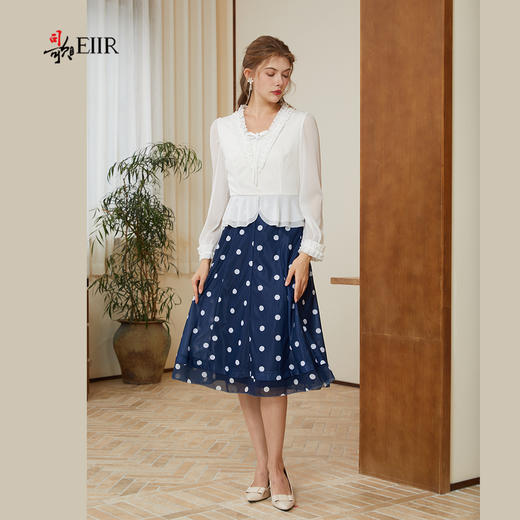 司歌波点弹力半裙伞裙C921244X 商品图4