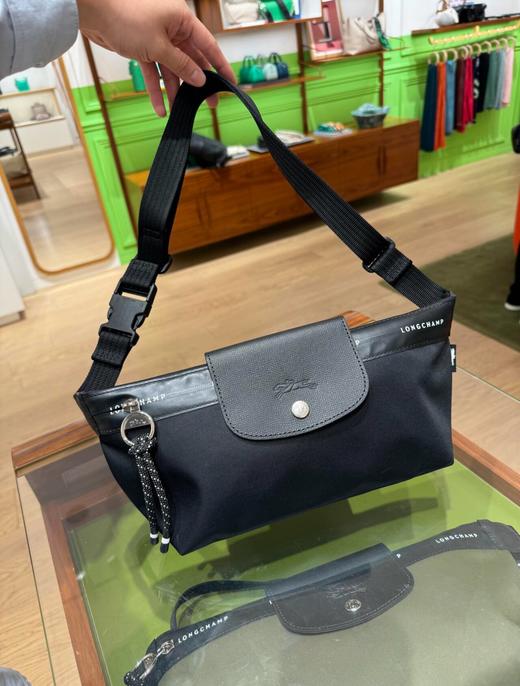 LC LePliage Energy 牛皮拼接 胸包腰包 Z-15700 商品图13