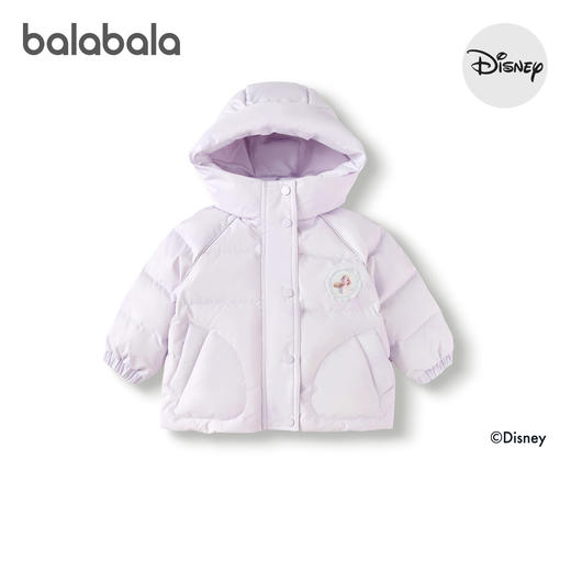 【迪士尼IP】巴拉巴拉balaOne童装女童羽绒服2025新款保暖外套甜 商品图4