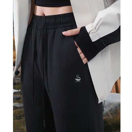 「A面鸭绒 B面复合绒+藏红花」悦小棉 三防登山羽绒裤男女同款 哈伦休闲裤型 商品图4