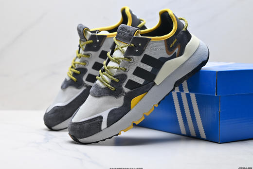 阿迪达斯Adidas Nite Jogger Winterized简约防滑低帮休闲运动跑步鞋EE5569男女鞋 商品图7