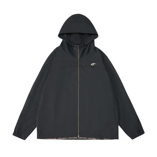 ONIARAI/鬼洗25秋冬新品泥棒蓝敦煌双鱼壁画绣花外套男 N340235 商品图3