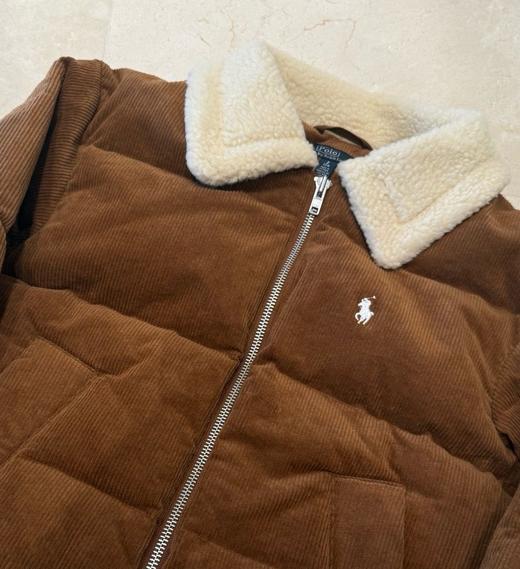 现货秒发~复古灯芯绒羽绒服 商品图0