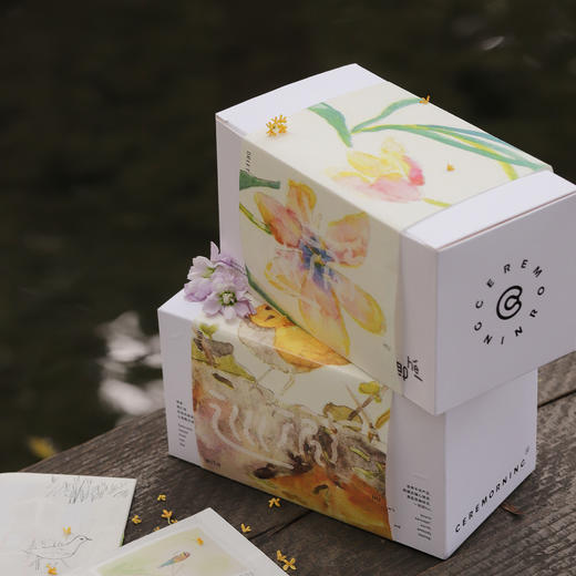 Ceremorning巡游套组 咖啡手冲豆 胡沁迪联名 小鸟散步 zine （下单后7～14天发货） 商品图1