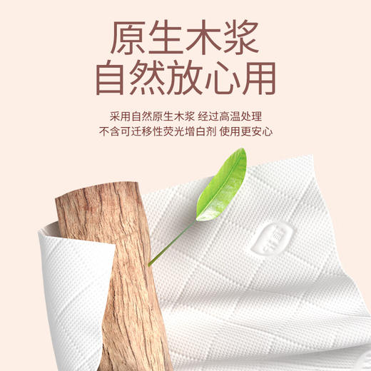 植护气垫纸巾·粉韵花枝纸面巾118*175mm4层60抽*30包/箱 商品图2