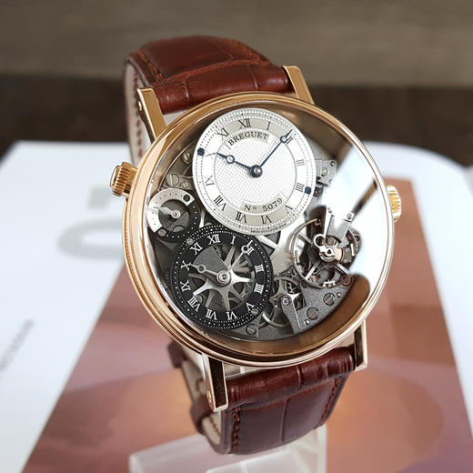 【95新】Breguet 宝玑	
7067BR/G1/9W6传世系列40MM（男款）18K玫瑰金011125MC10 商品图2