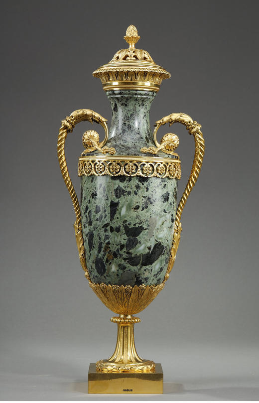 独角鹿西洋古董 1880-1890年代英国出品黄水晶火漆印章装饰菱格纹黄金精雕笔杆 商品图2