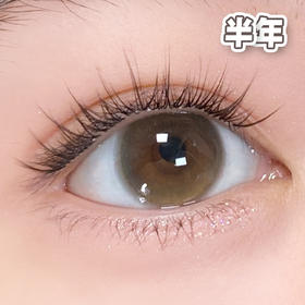 #Astra brown  月光浴 棕灰色 14.2mm【1片装】舒适推荐 / 半年抛