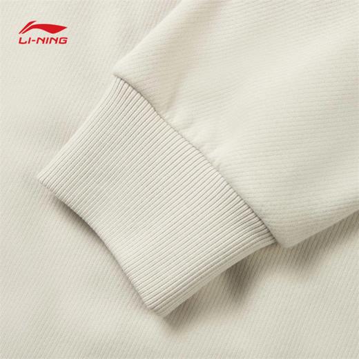 李宁女子加绒保暖锁温干爽宽松套头卫衣AWDV946 商品图9