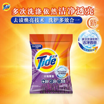汰渍洁净透亮洗衣粉淡雅薰香6斤装 强效去渍 大袋批发非皂粉家庭装 /家庭清洁/纸品 /衣物清洁 /洗衣粉 商品图1