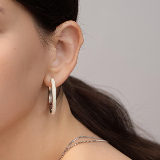 ARSIS｜流光系列 流光云雾大耳圈 商品图8