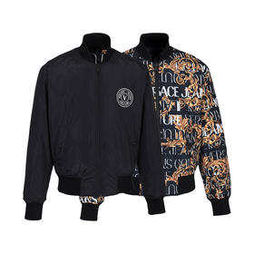 【超惠秒】Versace 范思哲 男士 双面穿 品牌独特印花 夹层填充保暖夹克外套 10921