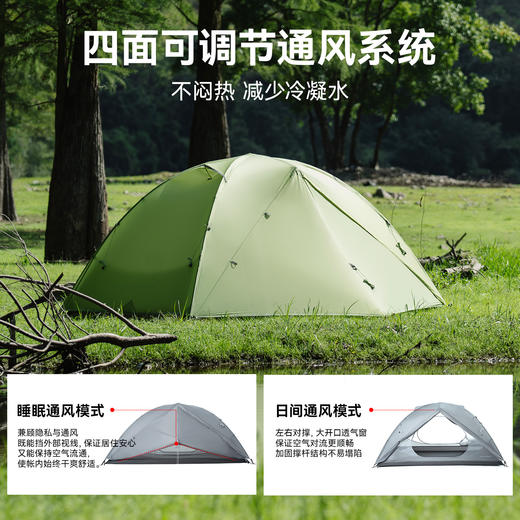 黑鹿 丘陵UL 轻量双人帐篷新品 （tbzg） 商品图3