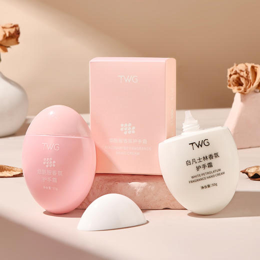 秋冬必备【福利！16.9抢2罐！】TWG白凡士林香氛护手霜🔥养成漫画手的秘密🖐️补水保湿+烟酰胺加持，让双手嫩滑一整天💧 商品图2