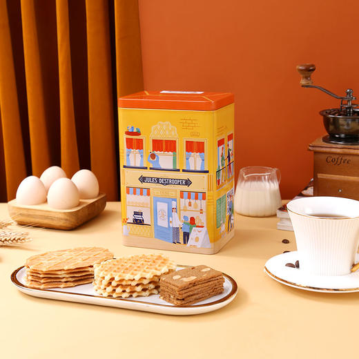 【礼想心动】茱莉斯·迪尔乔普 什锦曲奇礼盒（佛兰芒街景中号）200g 商品图1