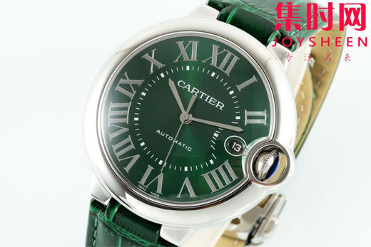 AF卡地亚蓝气球系列 蓝气球40系列男款 新尺寸40mm 罗马面 绿盘 男士腕表 商品图1