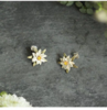 【Michael Michaud】雪绒花系列 花叶耳钉 商品缩略图1