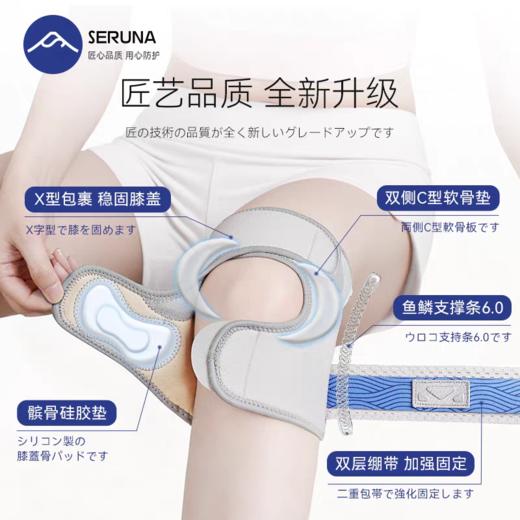 SERUNA半月板护膝篮球羽毛球膝盖关节护具 商品图4