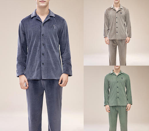 【超模君精选】利蜂·爱巢海岛绒情侣家居服， 法国轻奢品质，一方绒软，从极地到热岛，专柜价直降700+ 商品图1