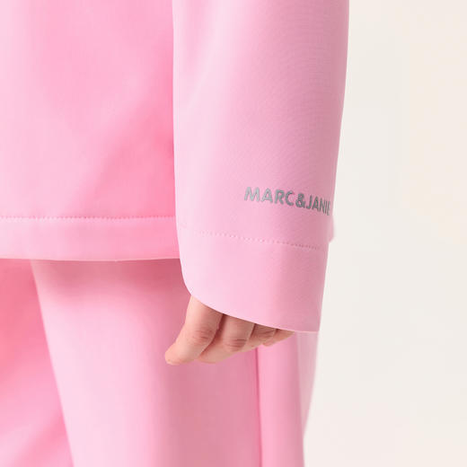 【无氟防泼水】马克珍妮女童防风暖绒运动连帽夹克外套2025年冬装新款551732 商品图4