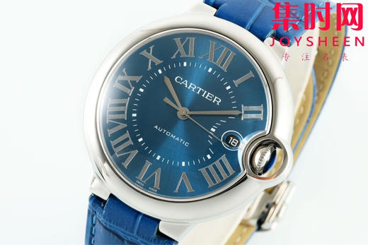 AF卡地亚蓝气球系列 蓝气球40系列男款 新尺寸40mm 罗马面 湖蓝盘 男士腕表 商品图1