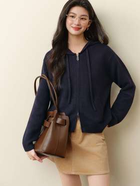 【严选】诗凡黎春秋毛衫开衫7G9433081-3