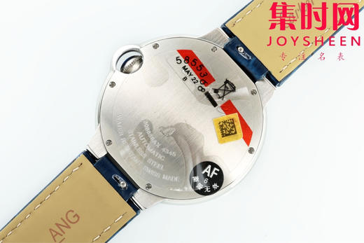 AF卡地亚蓝气球系列 蓝气球40系列男款 新尺寸40mm 罗马面 蓝色盘 男士腕表 商品图5