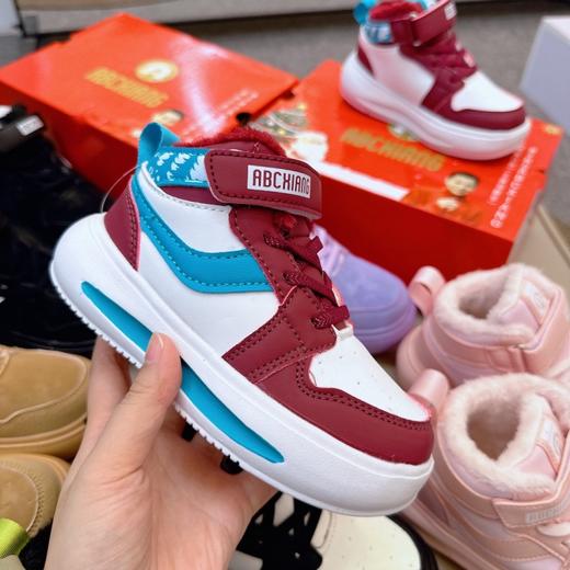 清仓秒杀💥正品ABC中大童加绒休闲运动鞋，行走的小暖炉👍原盒发货～ 商品图7