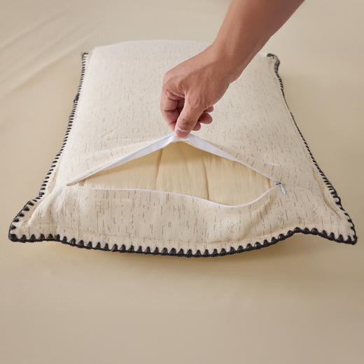 自然醒全棉星落棉花亲子枕儿童枕芯学生可拆洗花朵棉花枕XK 商品图12