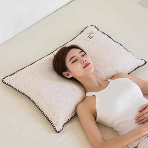 自然醒全棉星落棉花亲子枕儿童枕芯学生可拆洗花朵棉花枕XK 商品图3