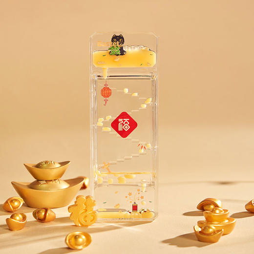 大英博物馆 盖亚·巴斯特系列 发财喵流油沙漏摆件 商品图1