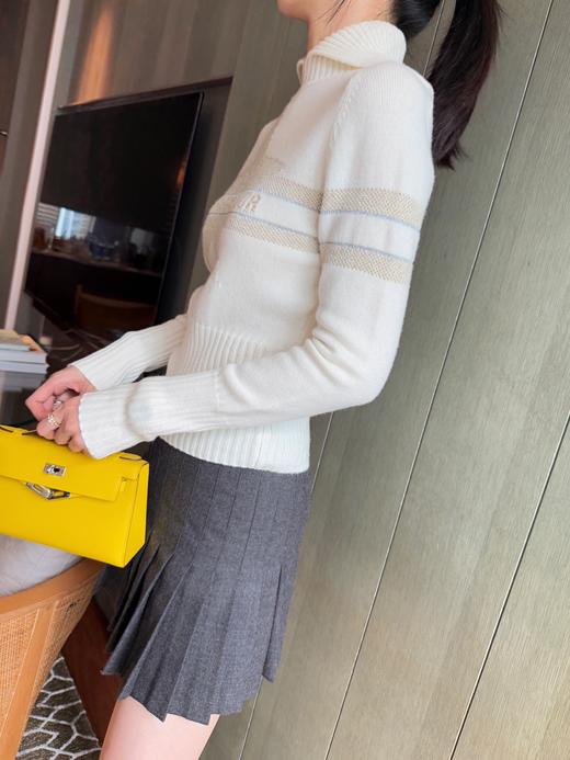 迪奥 25年新款滑雪限定系列 套头小翻领五角星针织衫(KX*MM) 商品图5