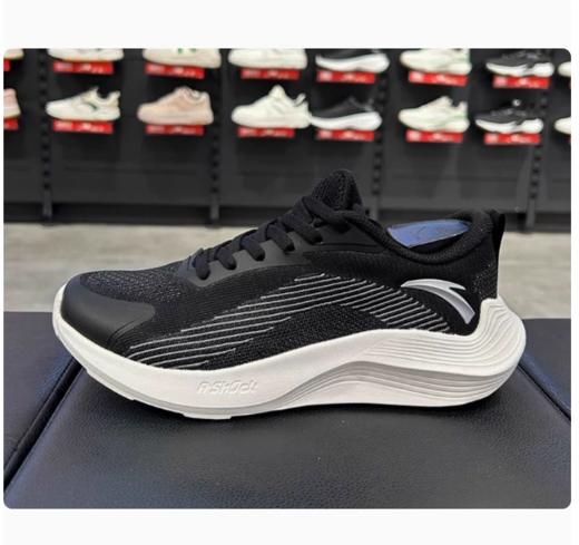 安踏毒刺5网面透气休闲鞋女2025新款潮流运动鞋122525543R 商品图1