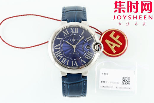 AF卡地亚蓝气球系列 蓝气球40系列男款 新尺寸40mm 罗马面 蓝色盘 男士腕表 商品图0
