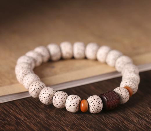 敦煌研究院 【星月菩提手串】（敦煌/嘉峪关包装随机发货）小众木作星月菩提盘玩手串七夕礼物 商品图0