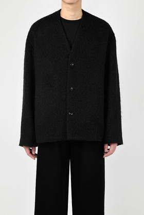 LADMUSICIAN 黑色单排扣开衫