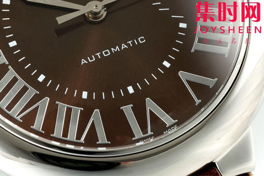 AF卡地亚蓝气球系列 蓝气球40系列男款 新尺寸40mm 罗马面 棕盘 男士腕表 商品图4