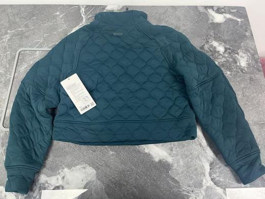 瑕疵Lululemon Scuba Oversized 女士秋季宽松绗缝半拉链立领套头外套 商品图1