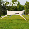 趣游帮 新型燕尾免风绳天幕（Y1001) 商品缩略图1