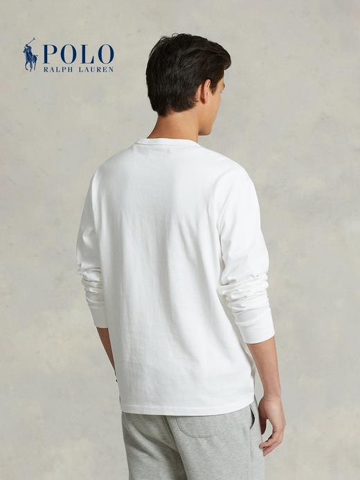 拉夫男装小马刺绣原标经典版平纹针织长袖T恤打底衫 商品图9