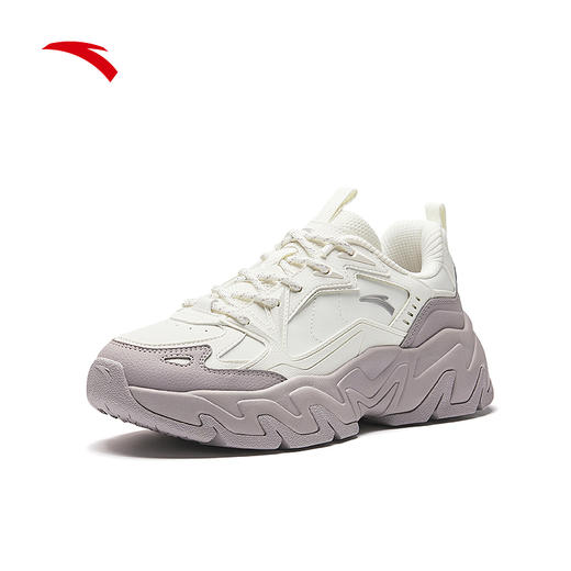 安踏磐石丨厚底舒适休闲鞋女2025秋季新款增高运动鞋子122548856 商品图3