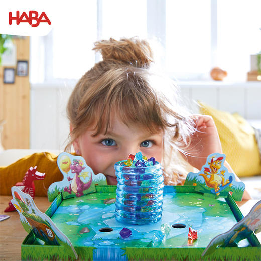 HABA 龙之吐息 桌游 适合5岁+ 手眼协调 空间感知 策略思维 德国原装 -1303402003 商品图1