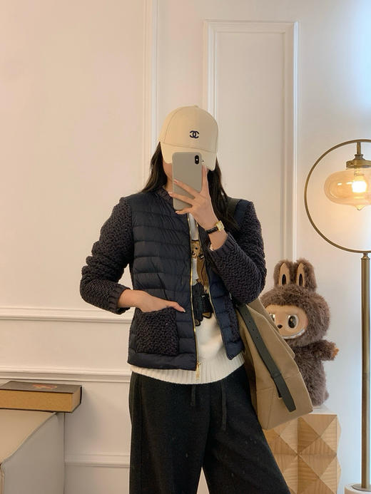 115-4 极限特惠 轻薄款 拼接羽绒服 商品图7